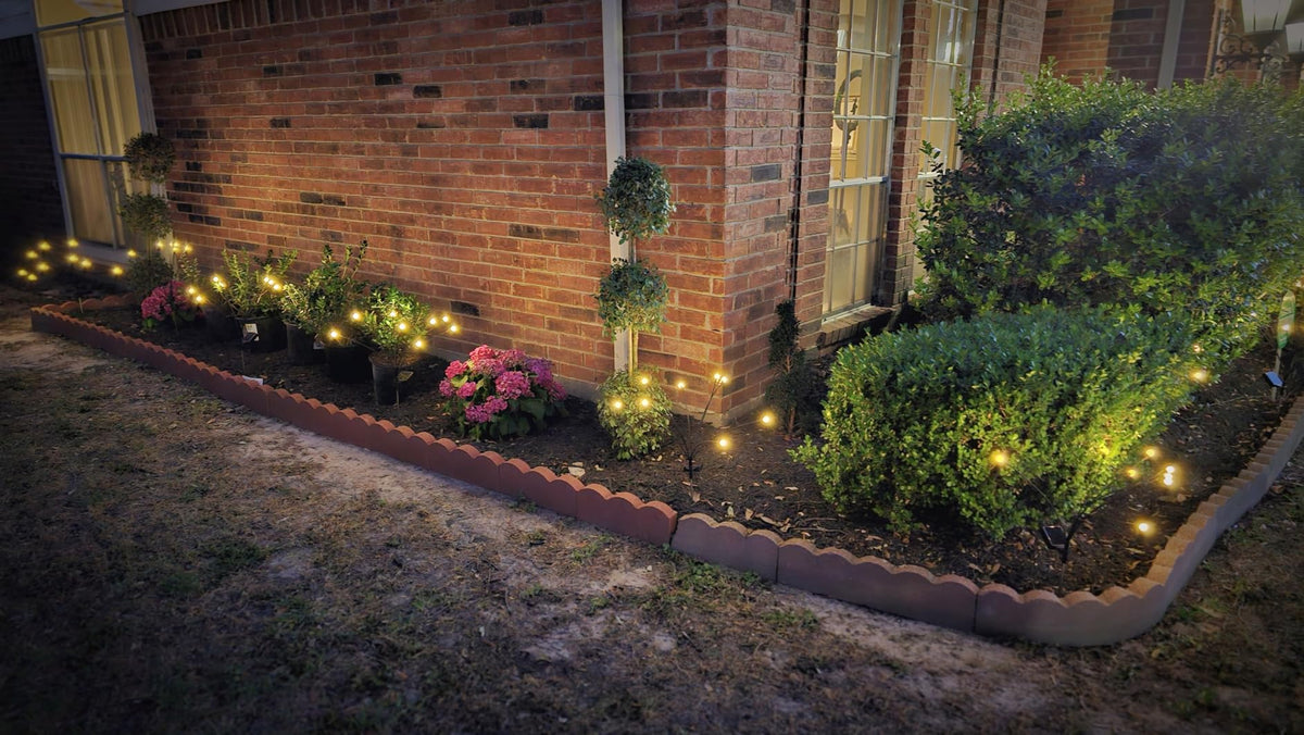 Jardín iluminado con Shine Garden