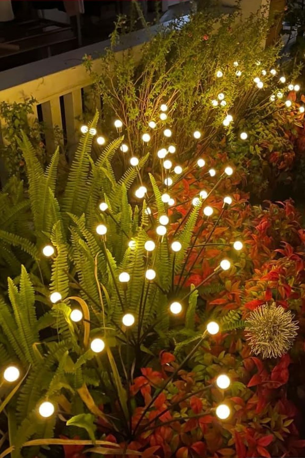 Jardín iluminado con Shine Garden