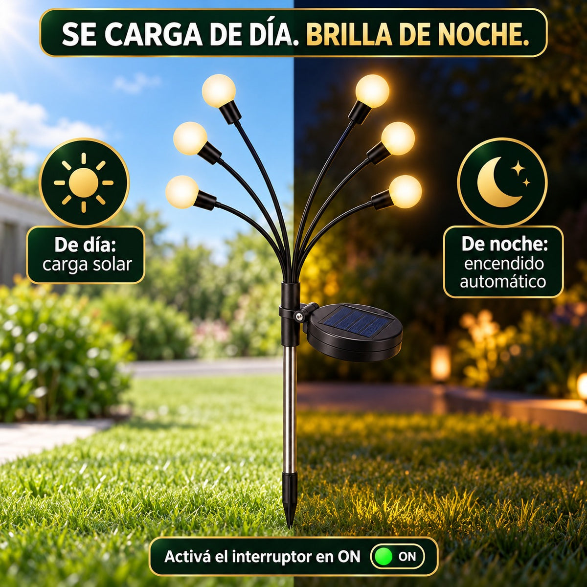 Lámpara Solar Luciernaga