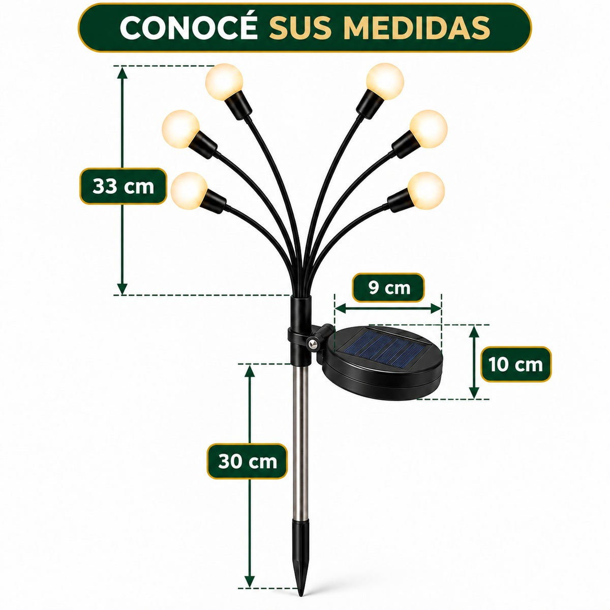 Lámpara Solar Luciernaga